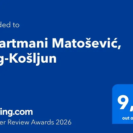 Matosevic, Pag-kosljun Διαμέρισμα *